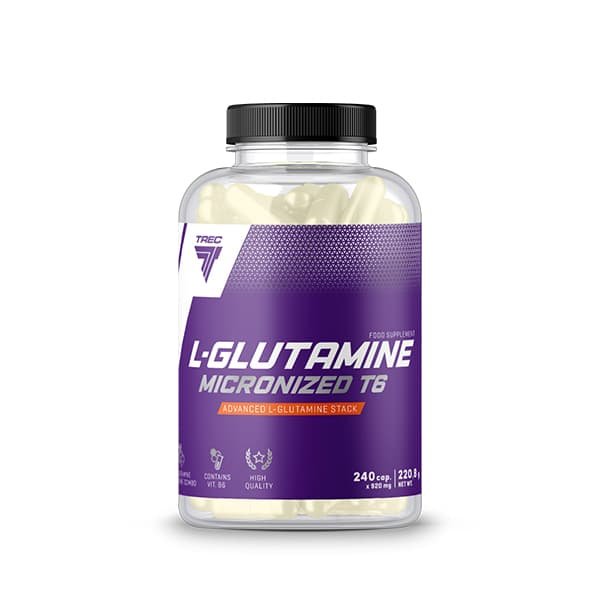 Trec L-Glutamine Micronized T6 240 caps. hind