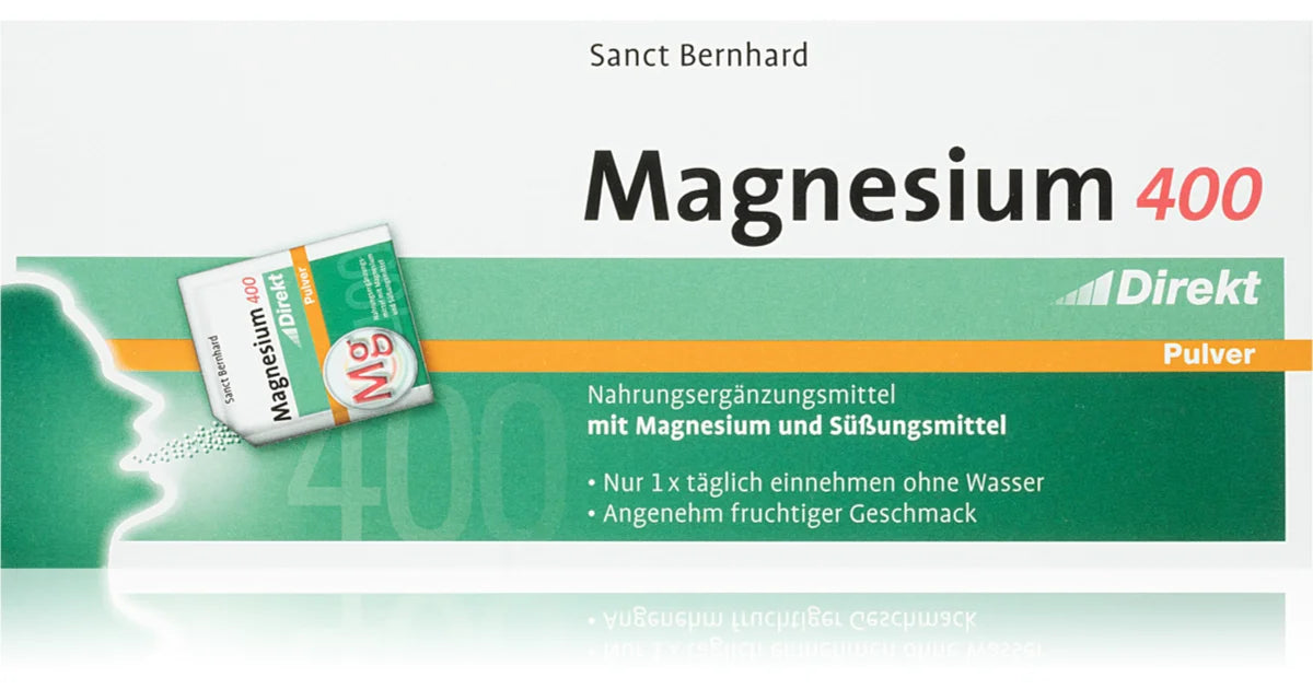 SANCT BERNHARD Magnesium 400 Direkt (60 x 2.1g) sachets price promotion