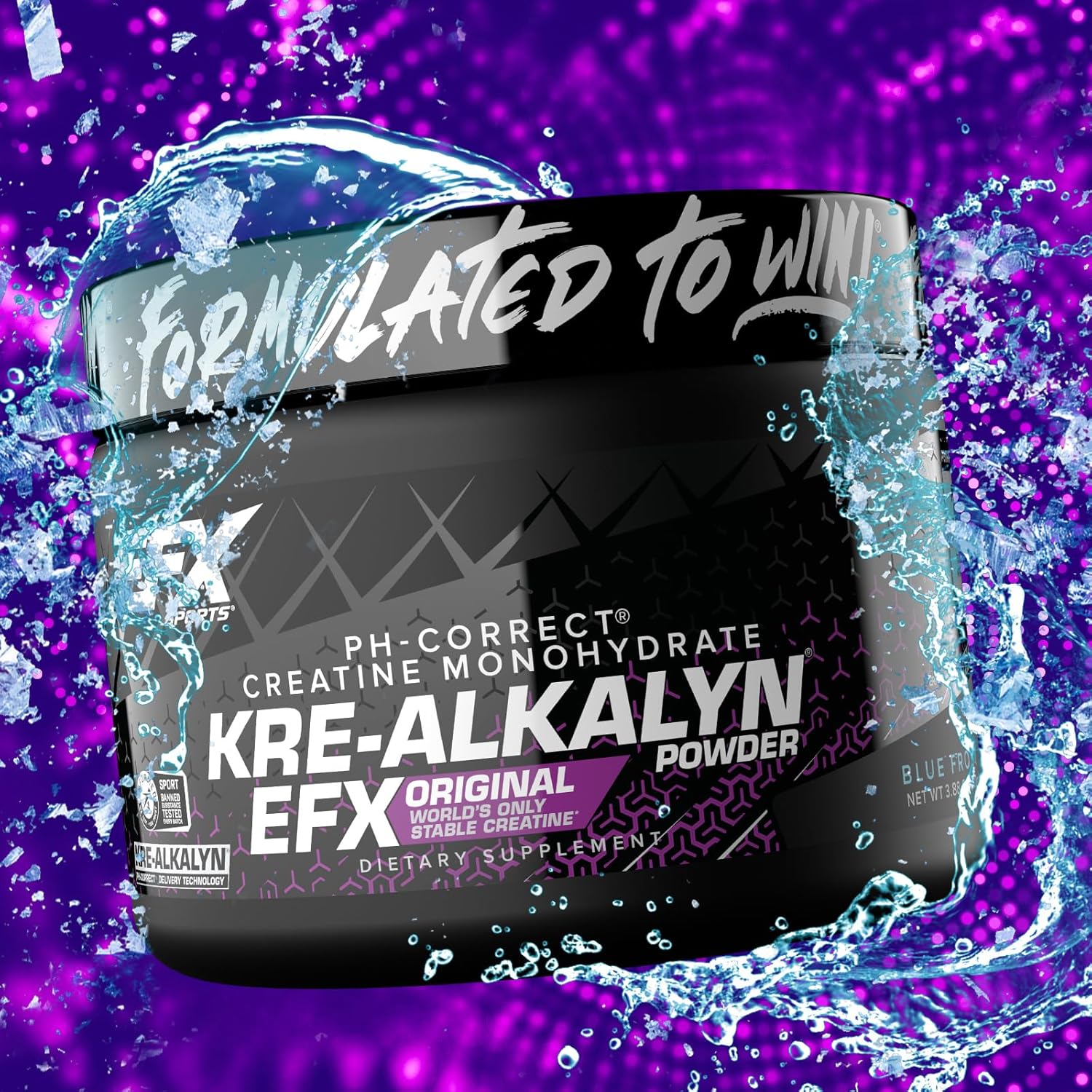 EFX Sports Kre-Alkalyn Powder, Flavored - 110 grams banner