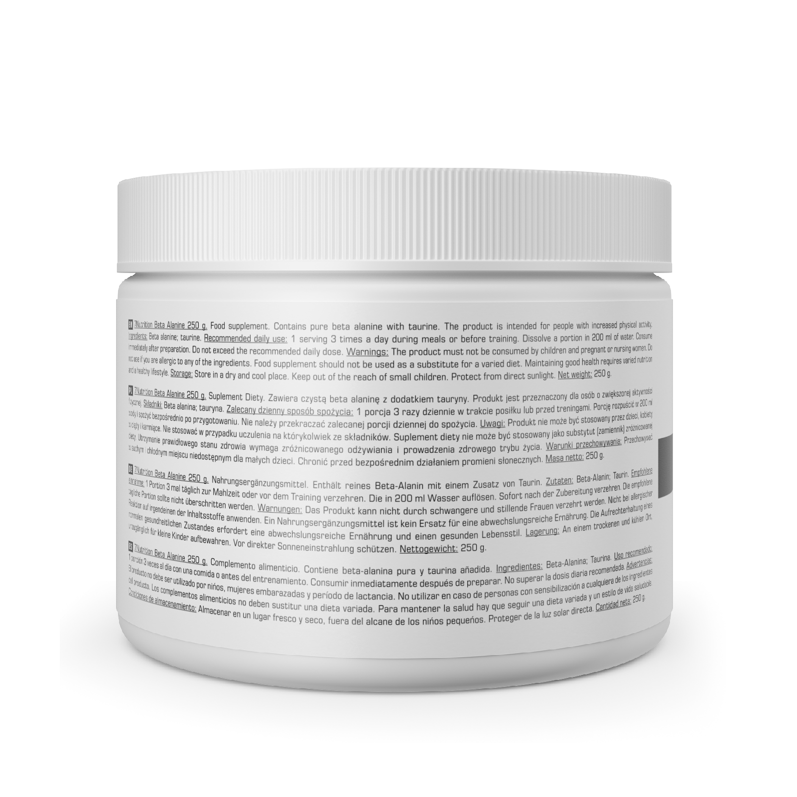 7Nutrition Beta Alanine – 250 g