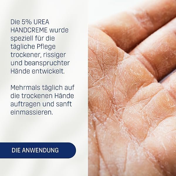 EUBOS UREA INTENSIVE CARE 5% UREA KÄTEKREEM 75 ml otstarve