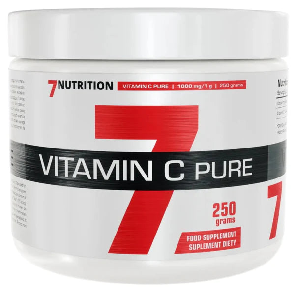 7Nutrition C-vitamiin PURE 250g hind