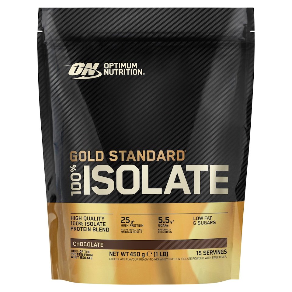 OPTIMAALSE TOITUMISE KORRAL Gold Standard 100_ Isolate 450g hind