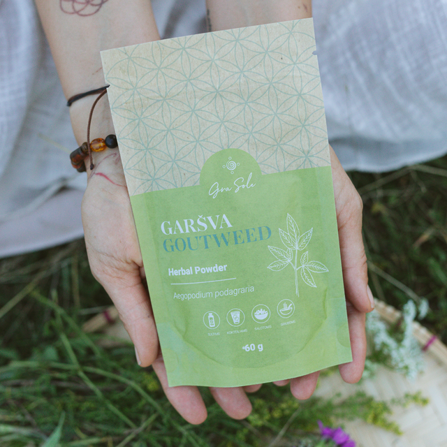 Grasole GARŠVA leaf powder 60g box