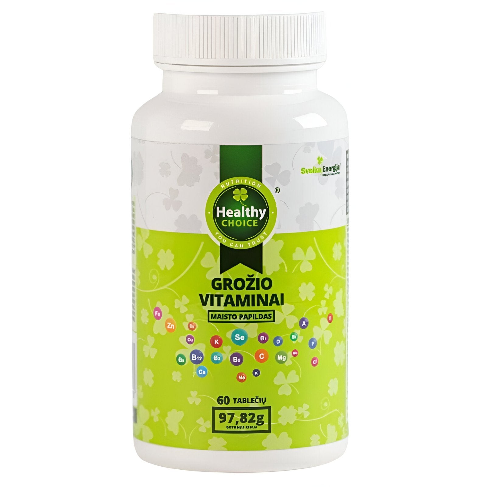 Grozio-vitamiinid - "Tervislik valik - 60 tabletti-min" (1)