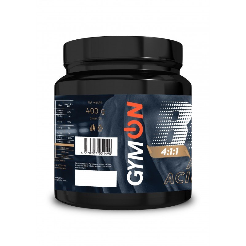 GymON BCAA 400g amino acid food supplement watermelon