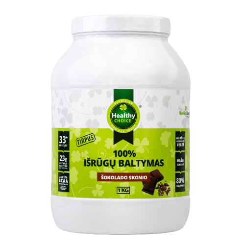 Healthy Choice 100% vadakuvalgu reklaam