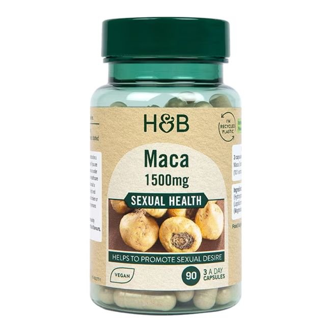 Holland & Barrett Maca 1500 mg 90 vcaps hind