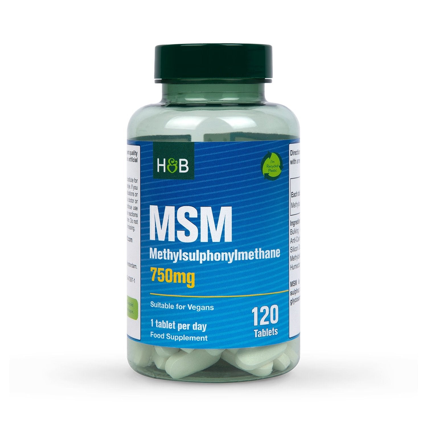 Holland & Barrett MSM hind, 750mg - 120 tabletti