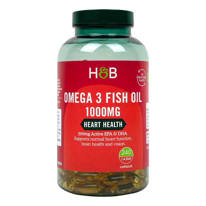 Holland & Barrett Omega 3 Fish Oil, 1000mg - 240 caps price