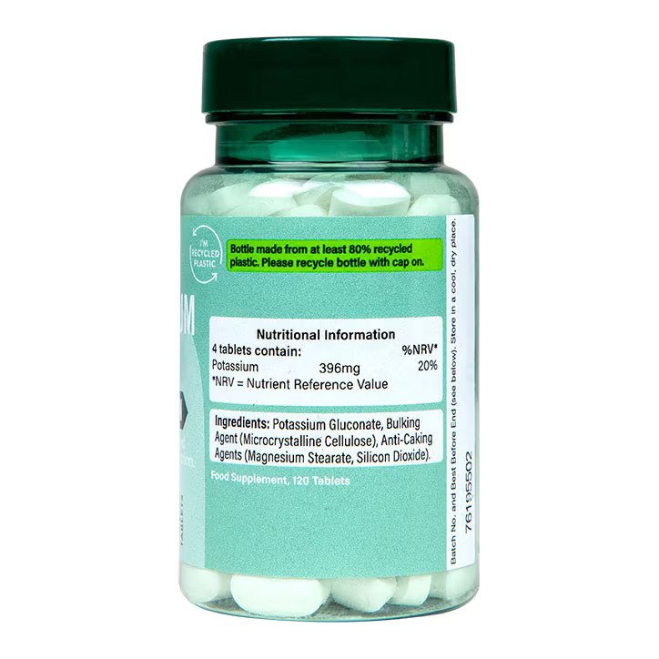 Holland & Barrett Potassium 120 Tablets cheap