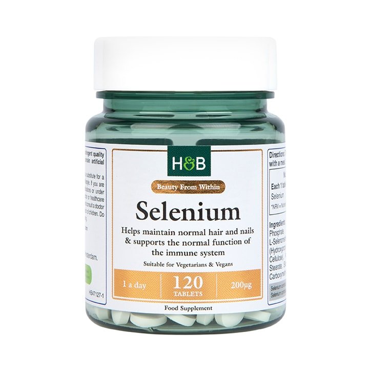 Holland & Barrett Selenium - 200mcg - 120 tablets price
