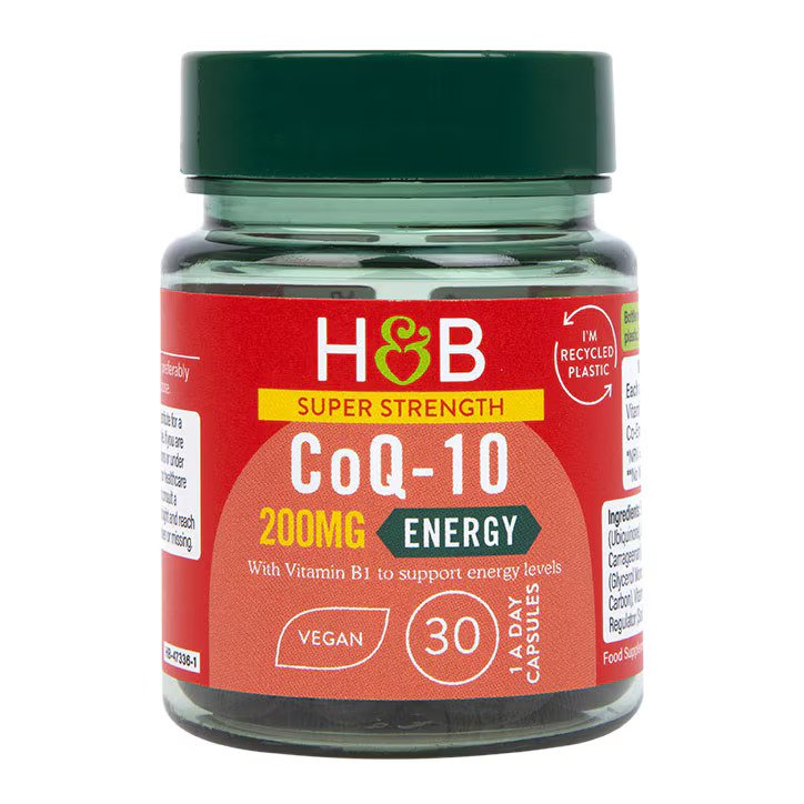 Holland & Barrett Super Strength Co-Q10 200mg 30 Capsules price