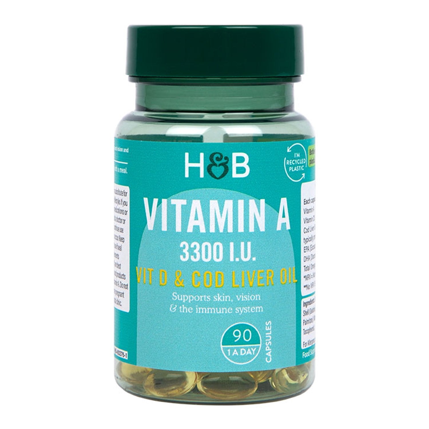 Holland & Barrett Vitamin A 3300 IU - 90 caps price