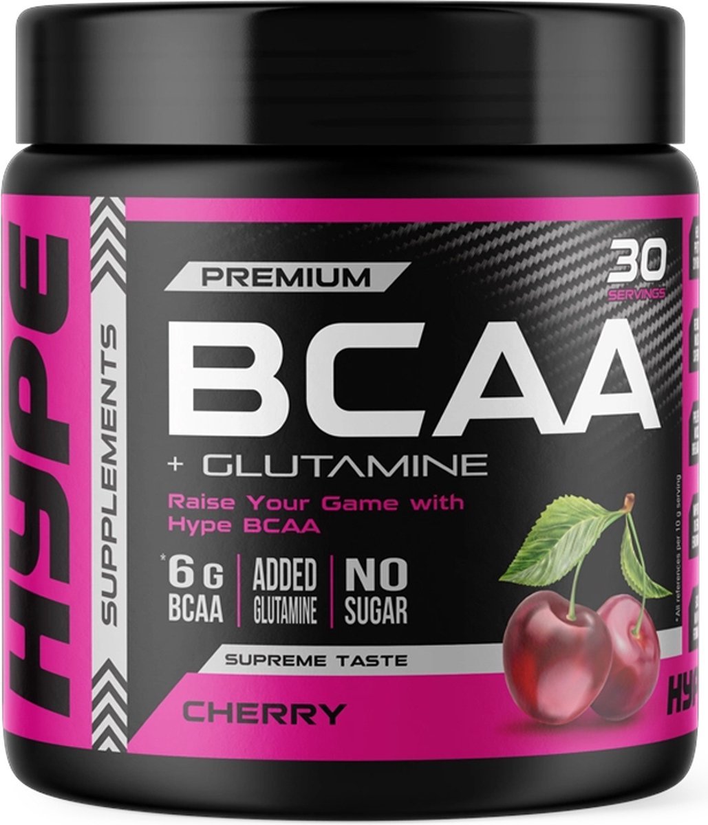 Hype BCAA + Glutamine - 300 grams cherry price