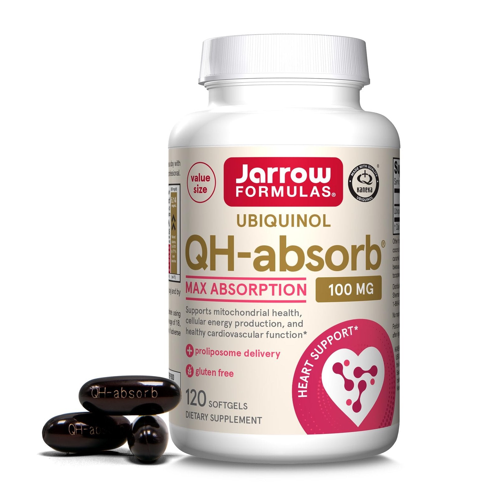 Jarrow Formulas Ubiquinol QH-absorb, 100mg - 120 softgels price promotion