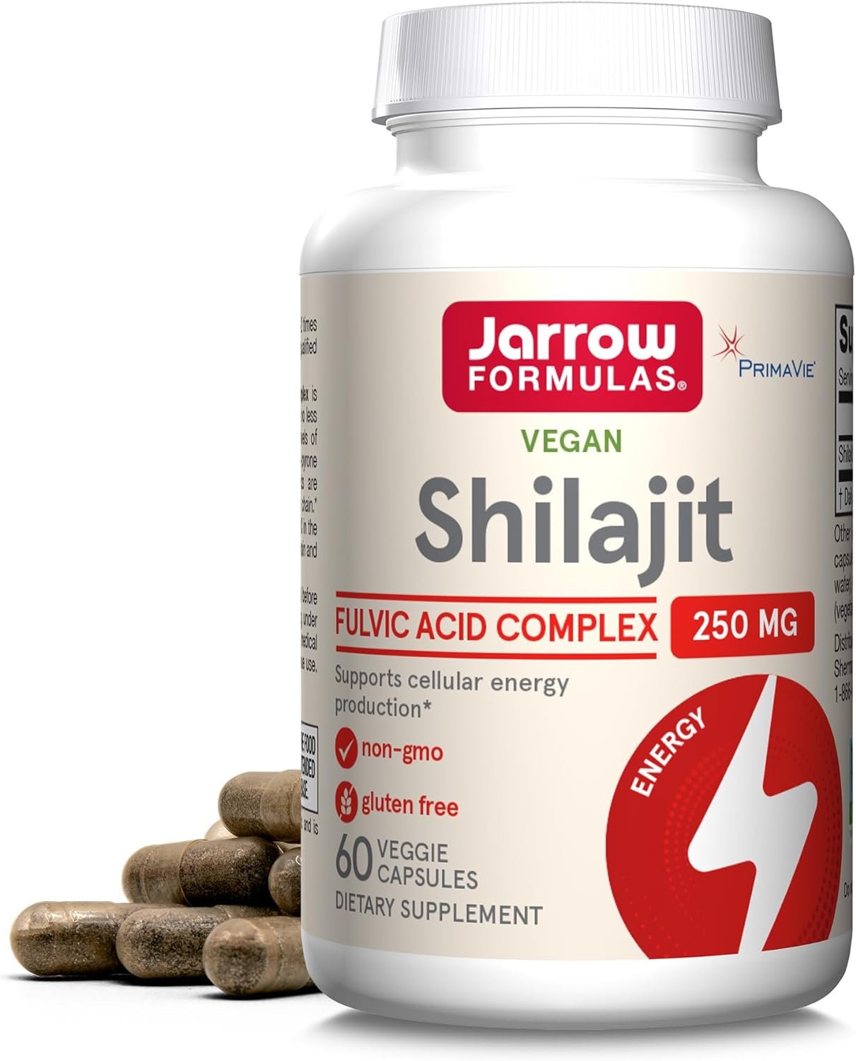 Jarrow Formulas Vegan Shilajit Fulvic Acid Complex - 60 vcaps banner