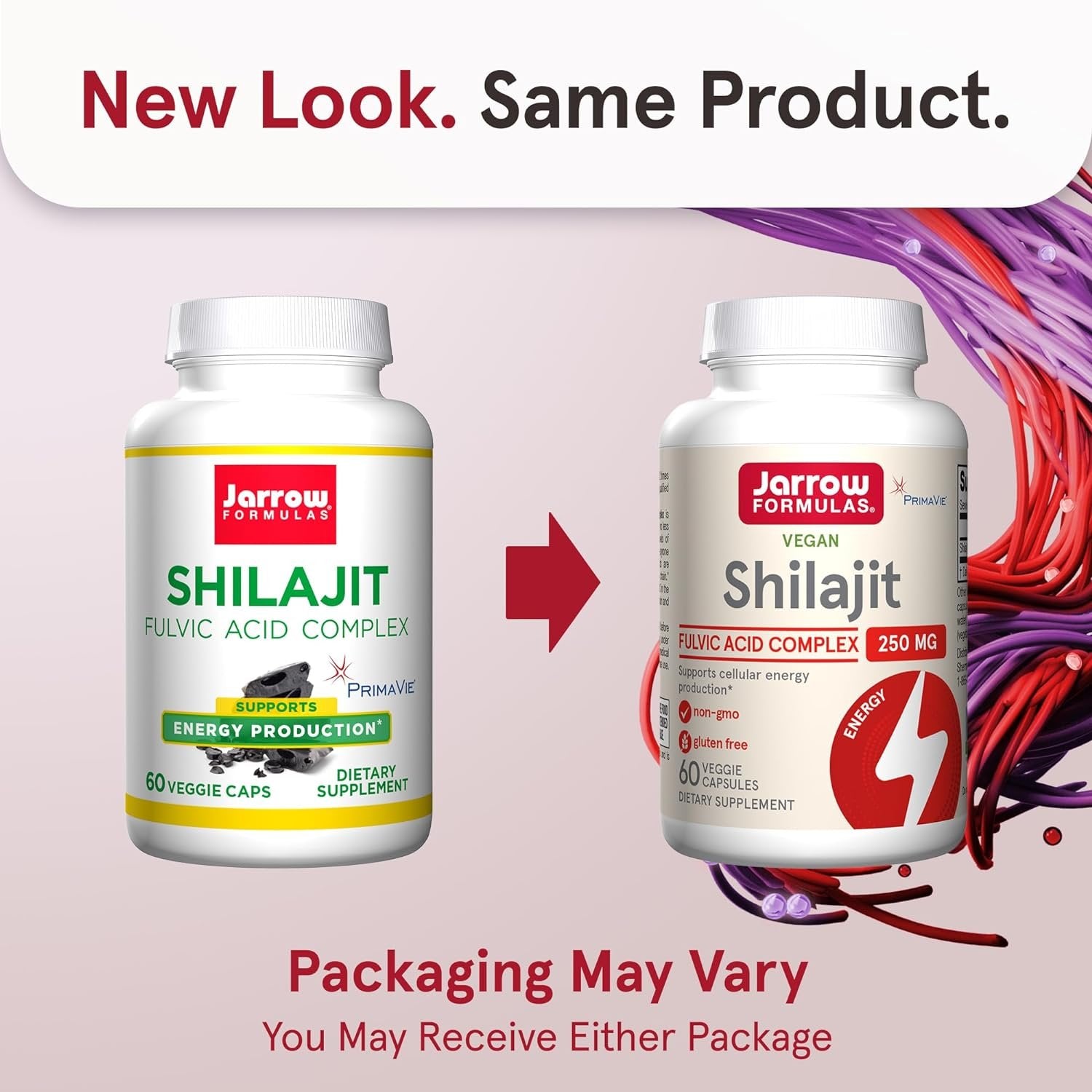 Jarrow Formulas Vegan Shilajit Fulvic Acid Complex - 60 vcaps new