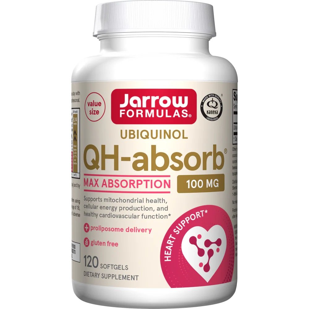Jarrow Formulas® Ubiquinol QH-absorb, 100mg – 120 softgels price to buy