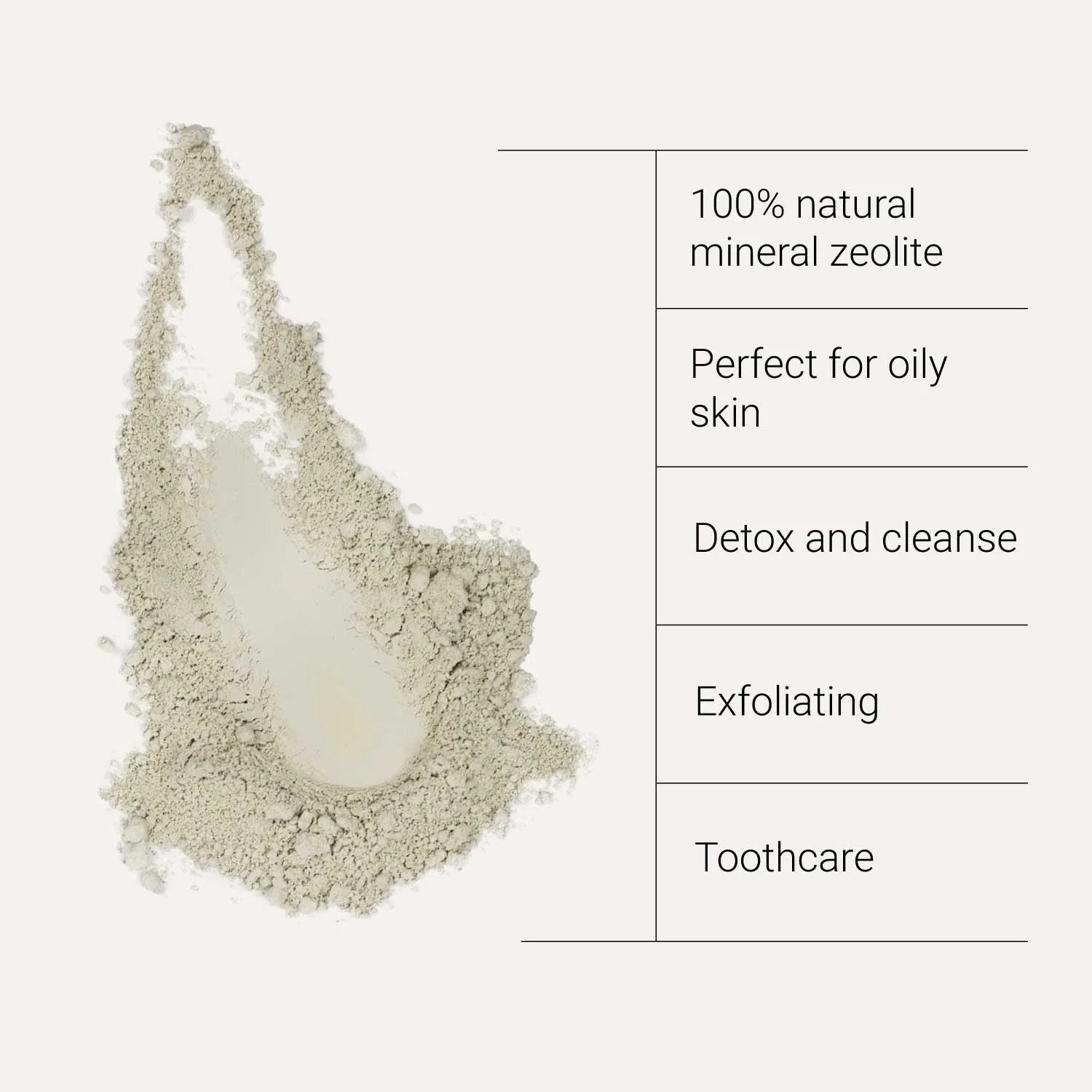 KIKI Health Zeolite Powder - 120 grams of powder