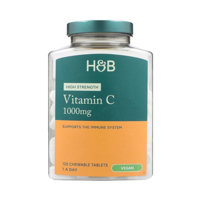 Holland & Barrett High Strength Vitamin C 1000 mg – 120 Tablets
