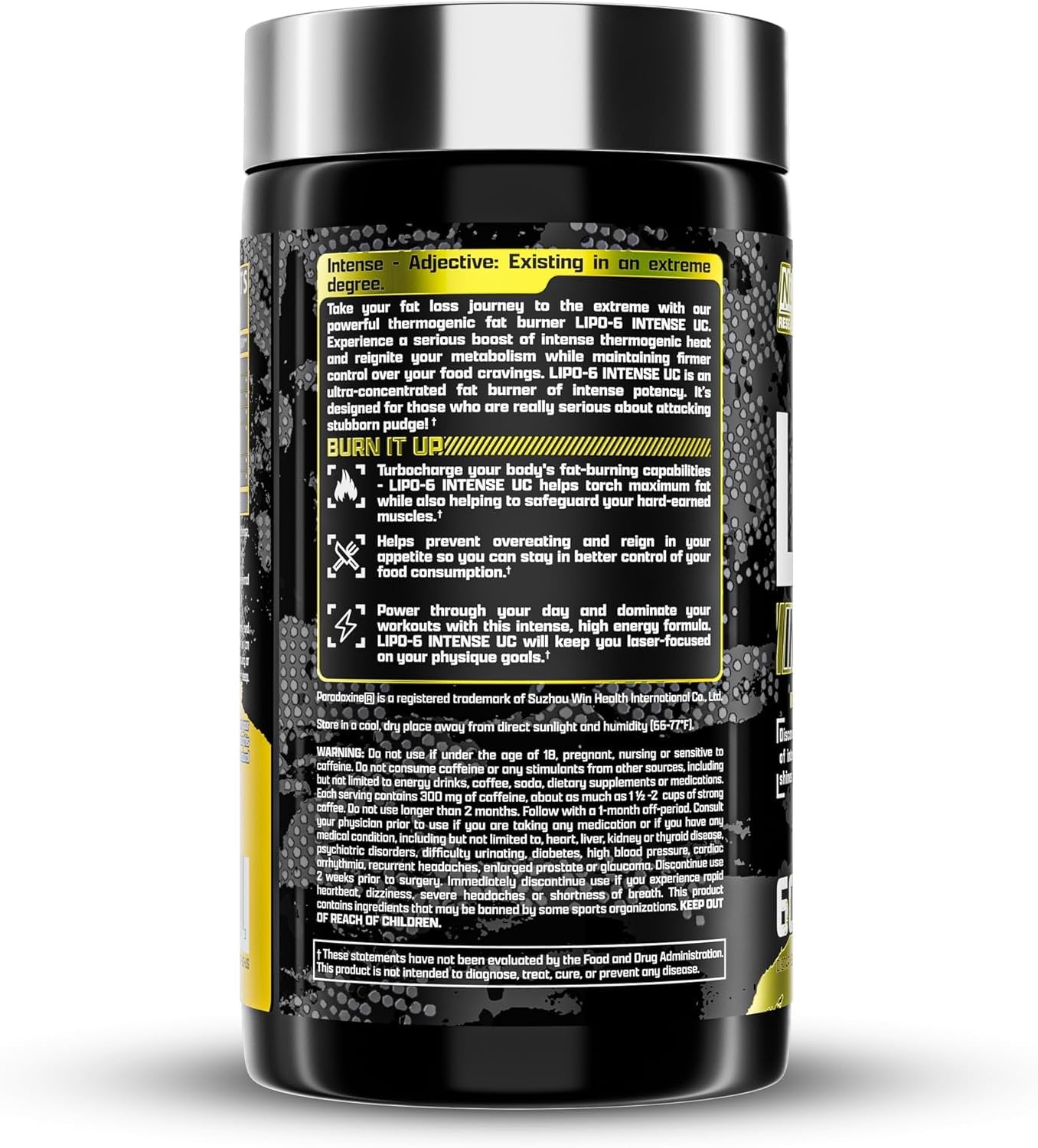 LIPO-6 BLACK INTENSE Ultra Concentrate kasutamine