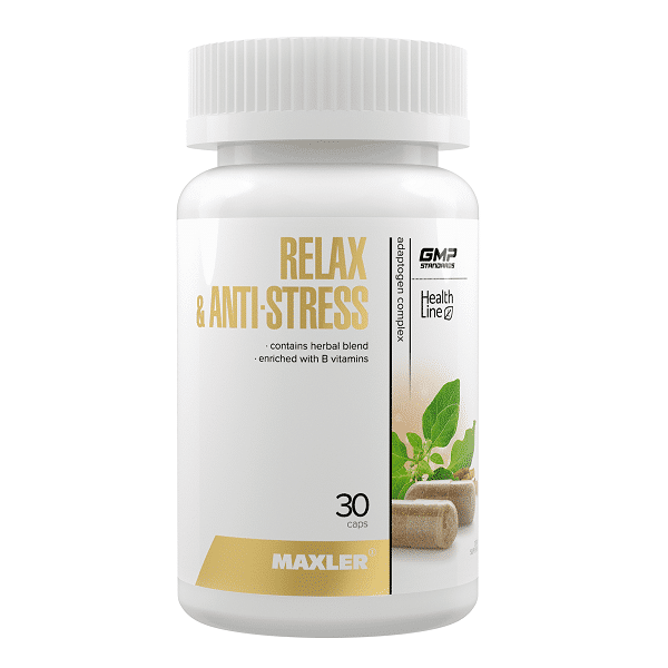 Maxler Relax & Anti-Stress 30 caps hind
