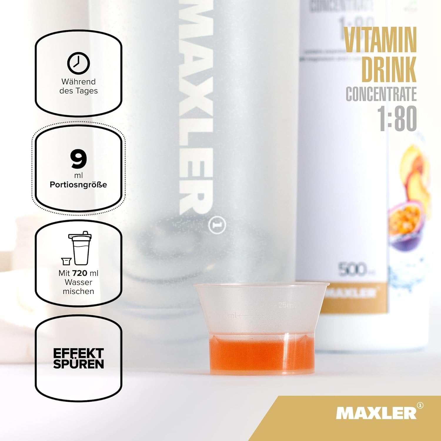 Maxleri vitamiinijoogi kontsentraat 500 ml faktid