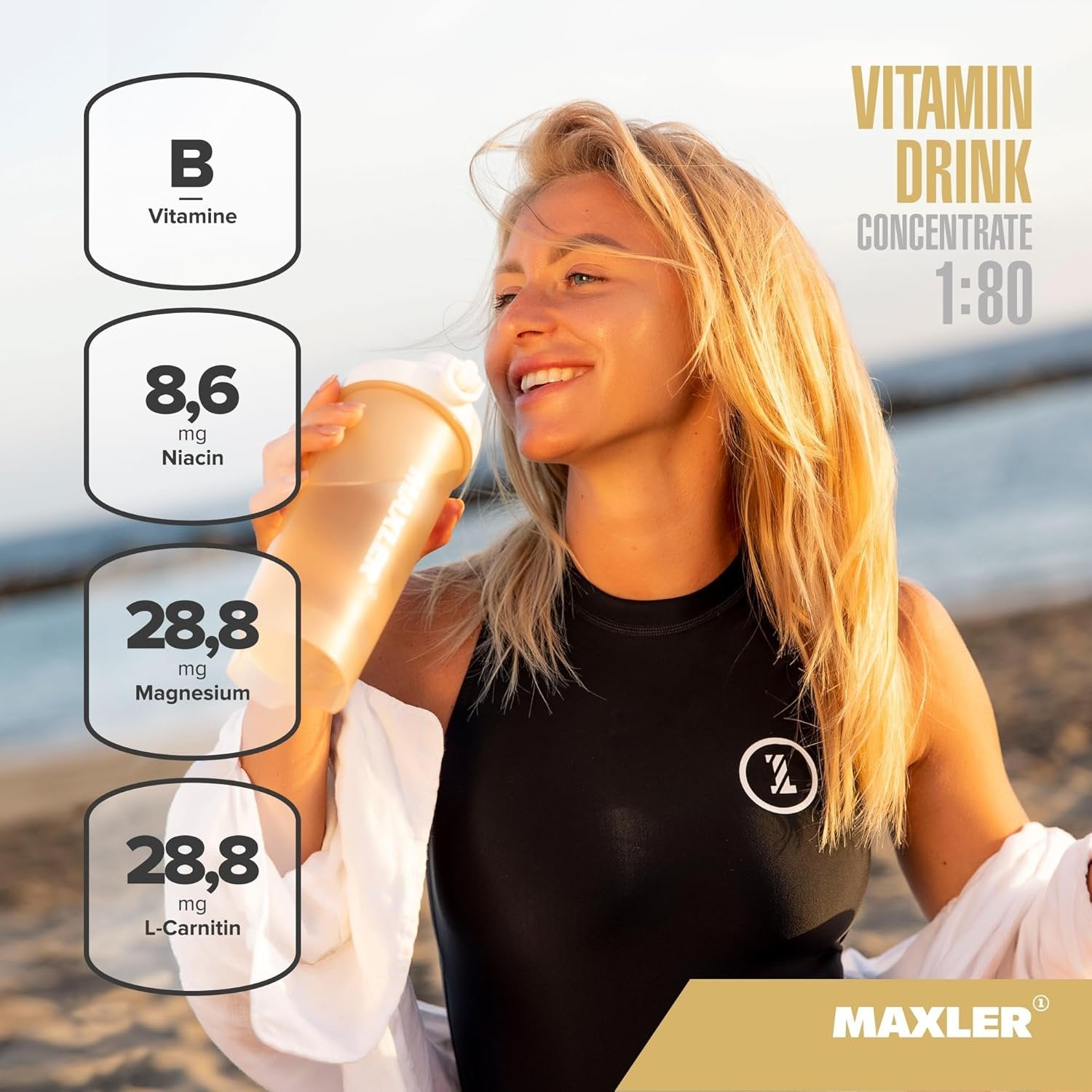 Maxler vitamiinijoogi kontsentraat 500ml tüdrukule