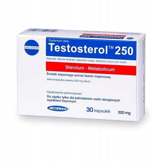 Megabol Testosterool 250-30 kapslit. hind
