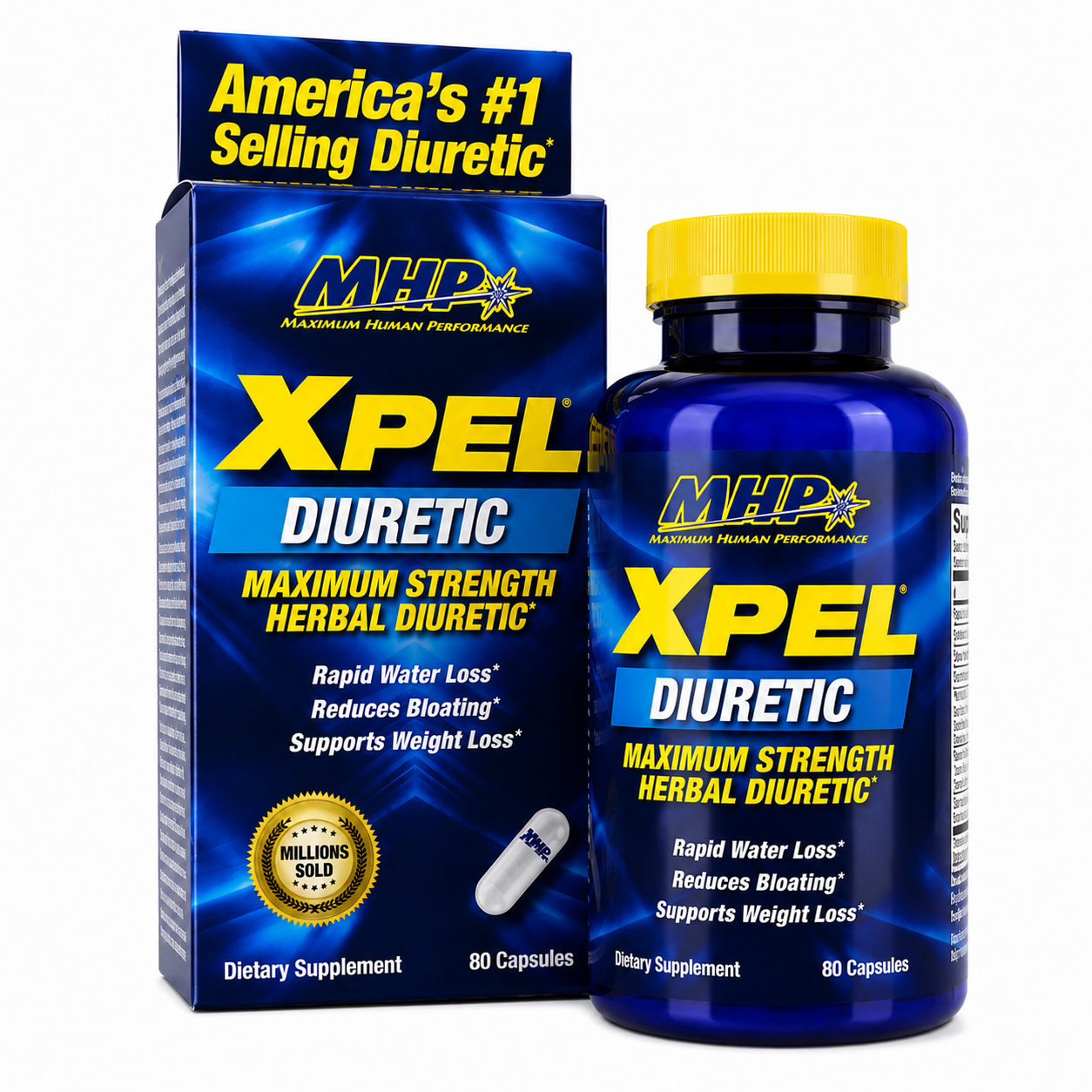 MHP XPel 80 korgid – Herbal Duretic
