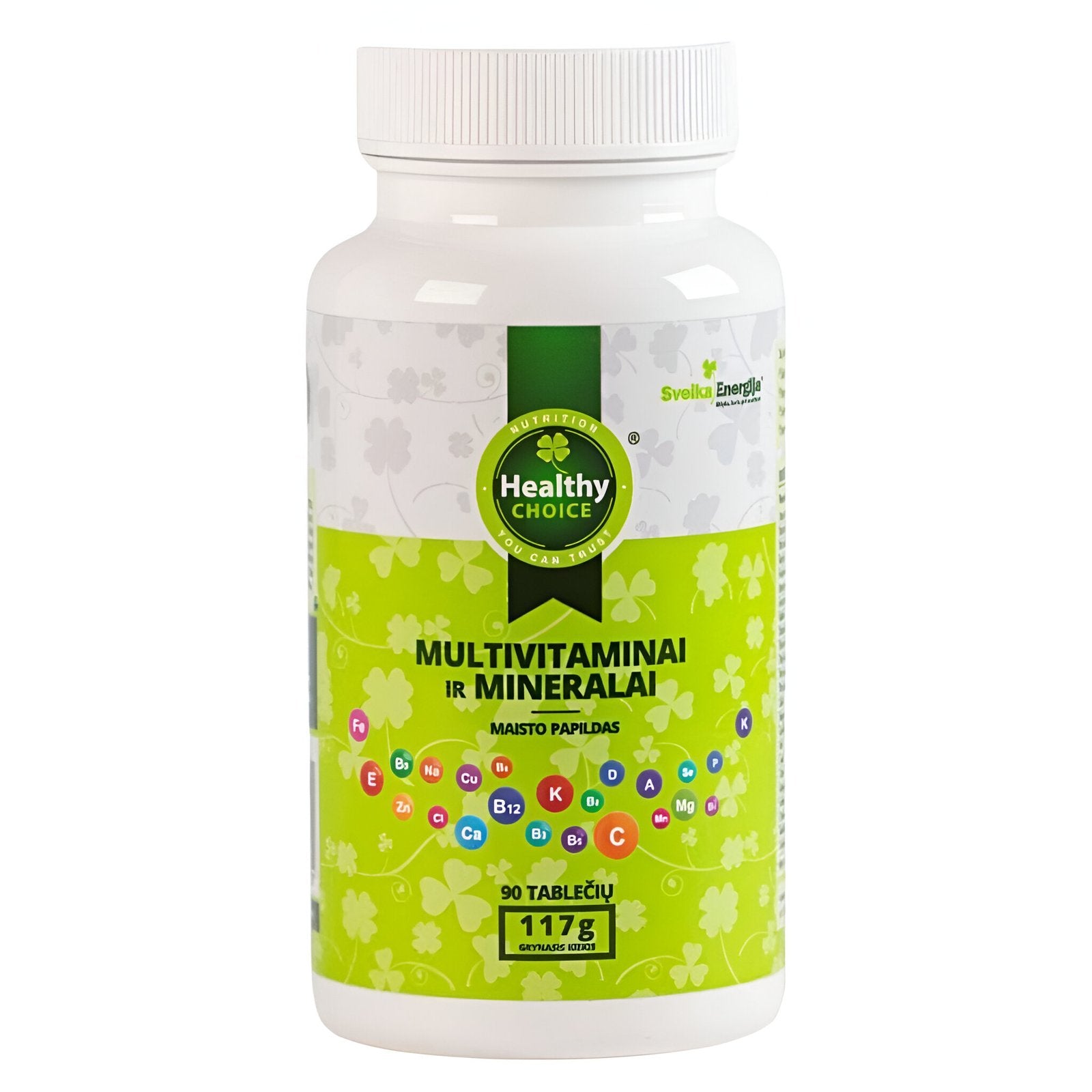 Multivitamiinid ja mineraalid - "Tervislik valik - 90 tabletti - min hind (1)