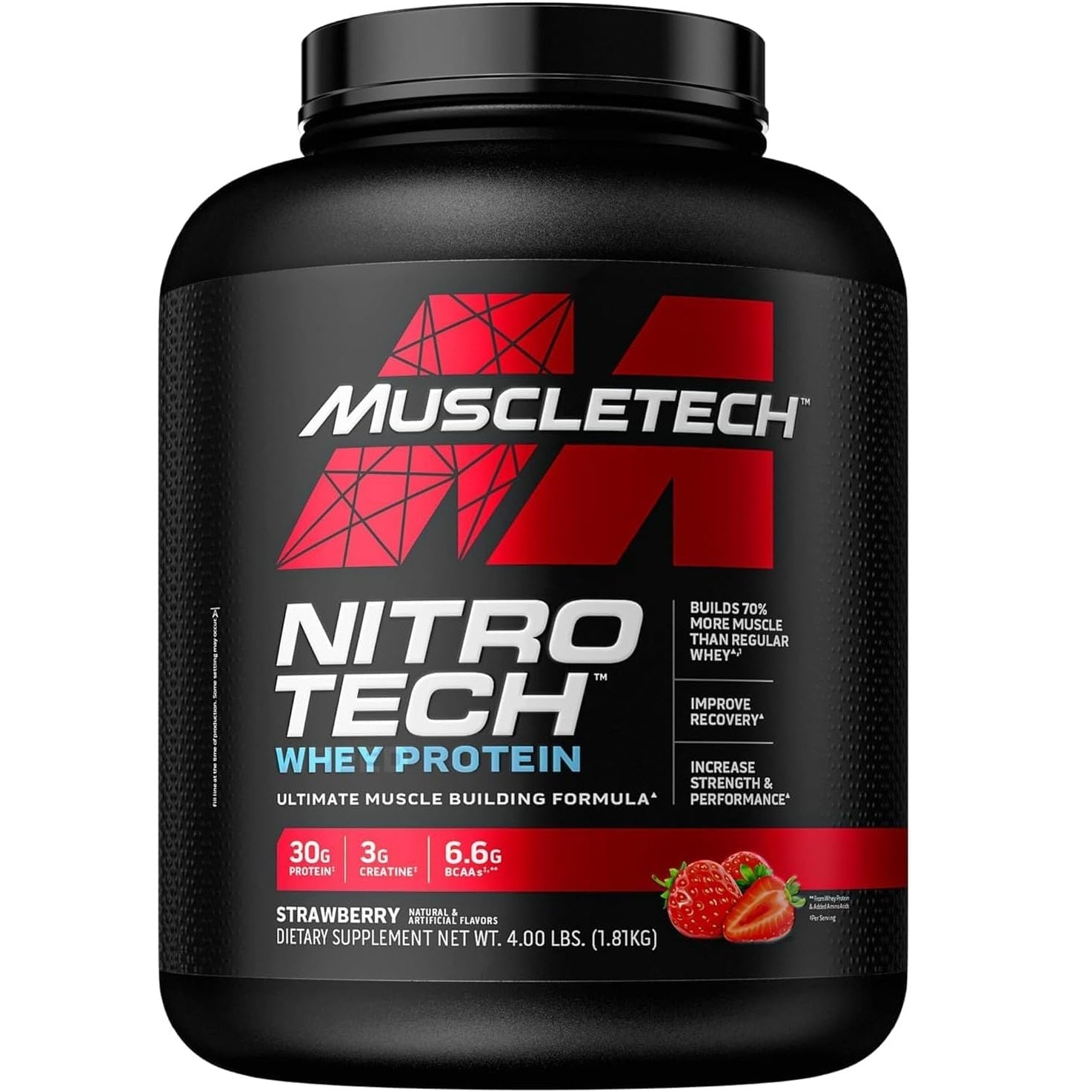 Muscletech Nitro Tech Whey Protein - 1810g