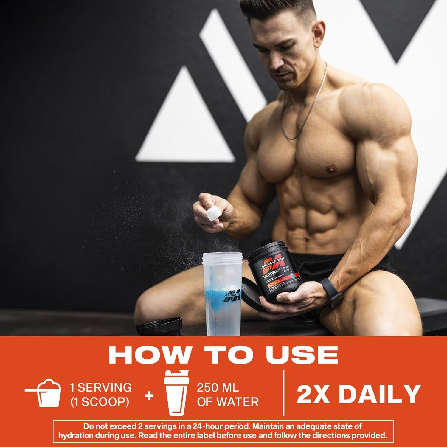 MuscleTech® VaporX5® Pre-Workout - 247 - 252 gram serving