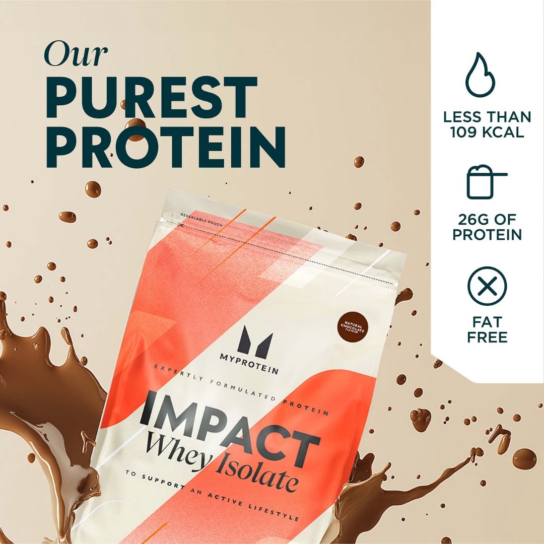 Myprotein Impact Whey Isolate 1kg banner