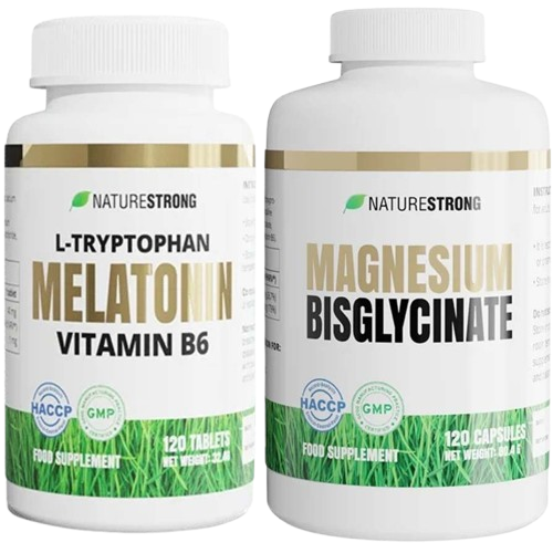 NATURESTRONG une- ja puhkekomplekt