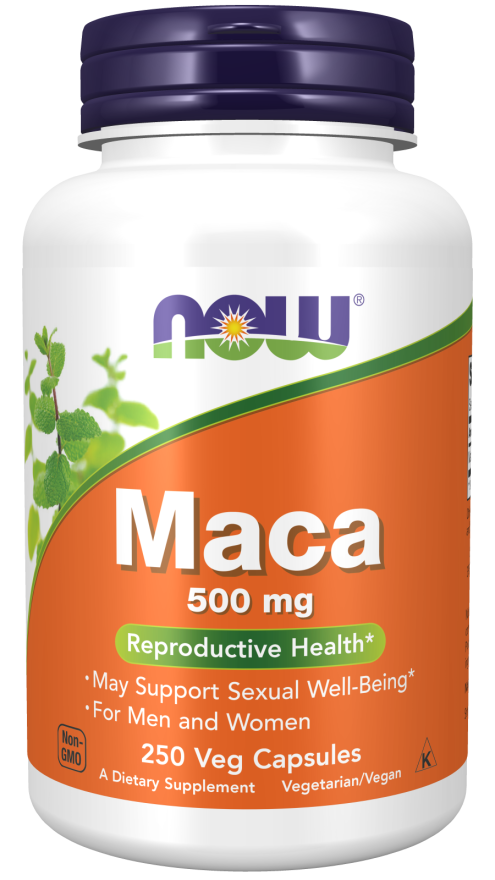 NOW Food Maca 500mg 250 Veg. Price of capsules