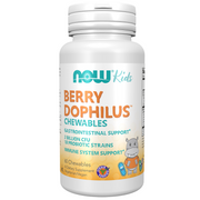 NOW Foods BerryDophilus Kids hind - 60 närimist