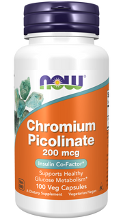 Nüüd Foods, kroompikolinaat 200 mcg, 100 kapslit hind
