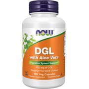 NOW Foods DGL with Aloe Vera - 100 vcaps