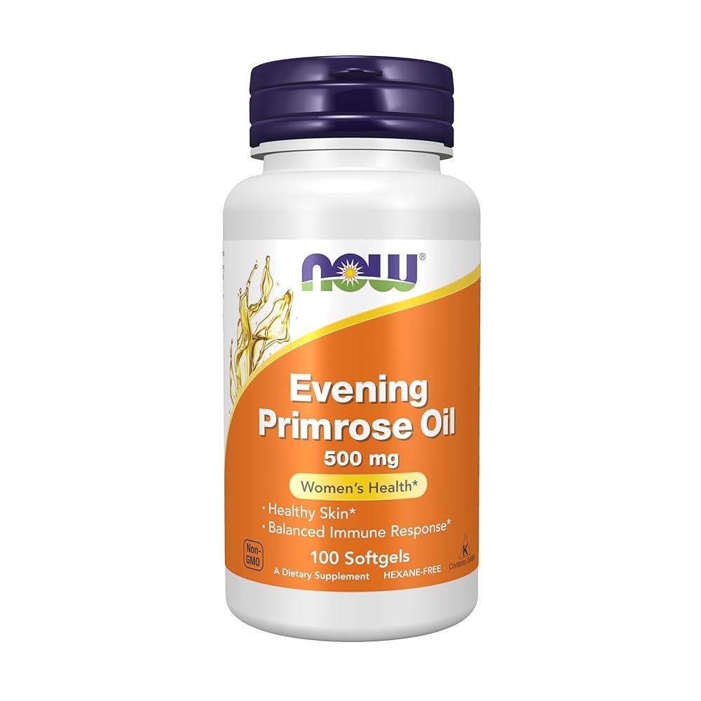 NOW Foods õhtune priimulaõli, 500mg - 100 pehmet geeli hind