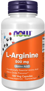 Now Foods L-arginiini hind 500 mg – 100 kapslit