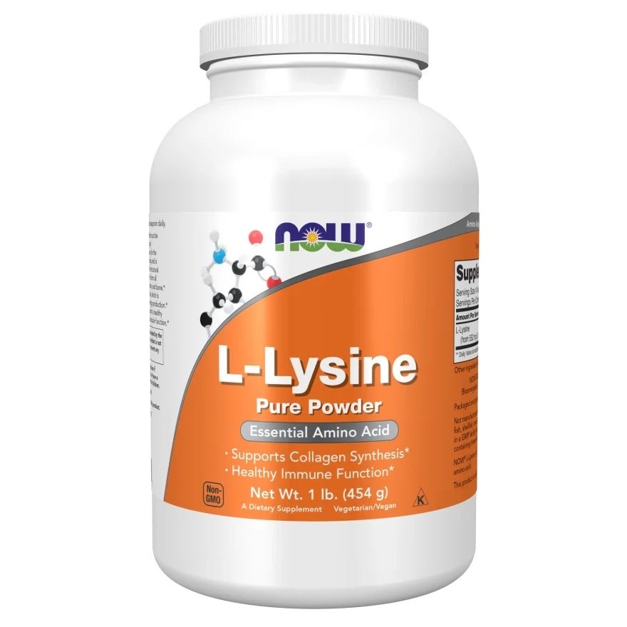 NOW-Toiduained-L-lüsiin-1000mg-pulber-454-grammi-hind