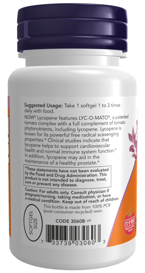 Nüüd Foods Lycopene 10 mg pehmed geelid odavalt
