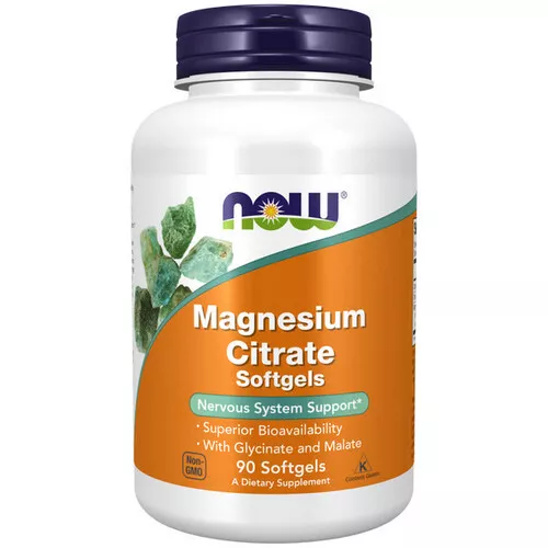 NOW Foods Magnesium Citrate Softgels - 90 softgels price