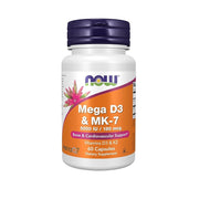 Nüüd Foods Mega D-3 ja MK-7 60 kapslit