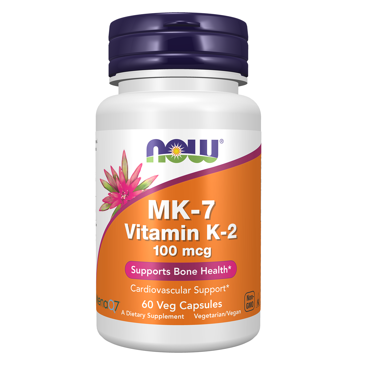 Now Foods MK-7 Vitamiin K-2 100 mcg 60 köögivilja. piirhind