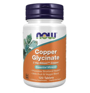 NOW Foods Copper Glycinate 3 mg 120 tablečių