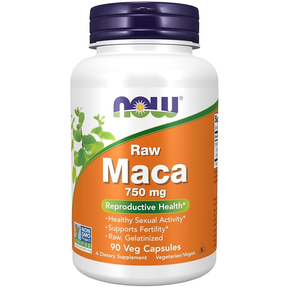 NOW Foods RAW Maca 750mg - 90 vcaps price