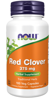 NOW Foods Red Clover 375 mg 100 kapslit